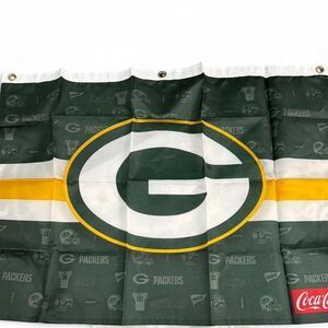 Green Bay Packers NFL flag with grommets 30 x 20 inch - New - Authentic